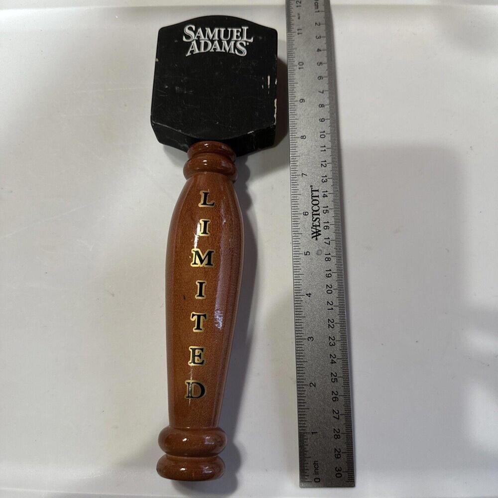 Samuel Adams Limited  2 Sided Chalkboard Style Beer Tap Handle